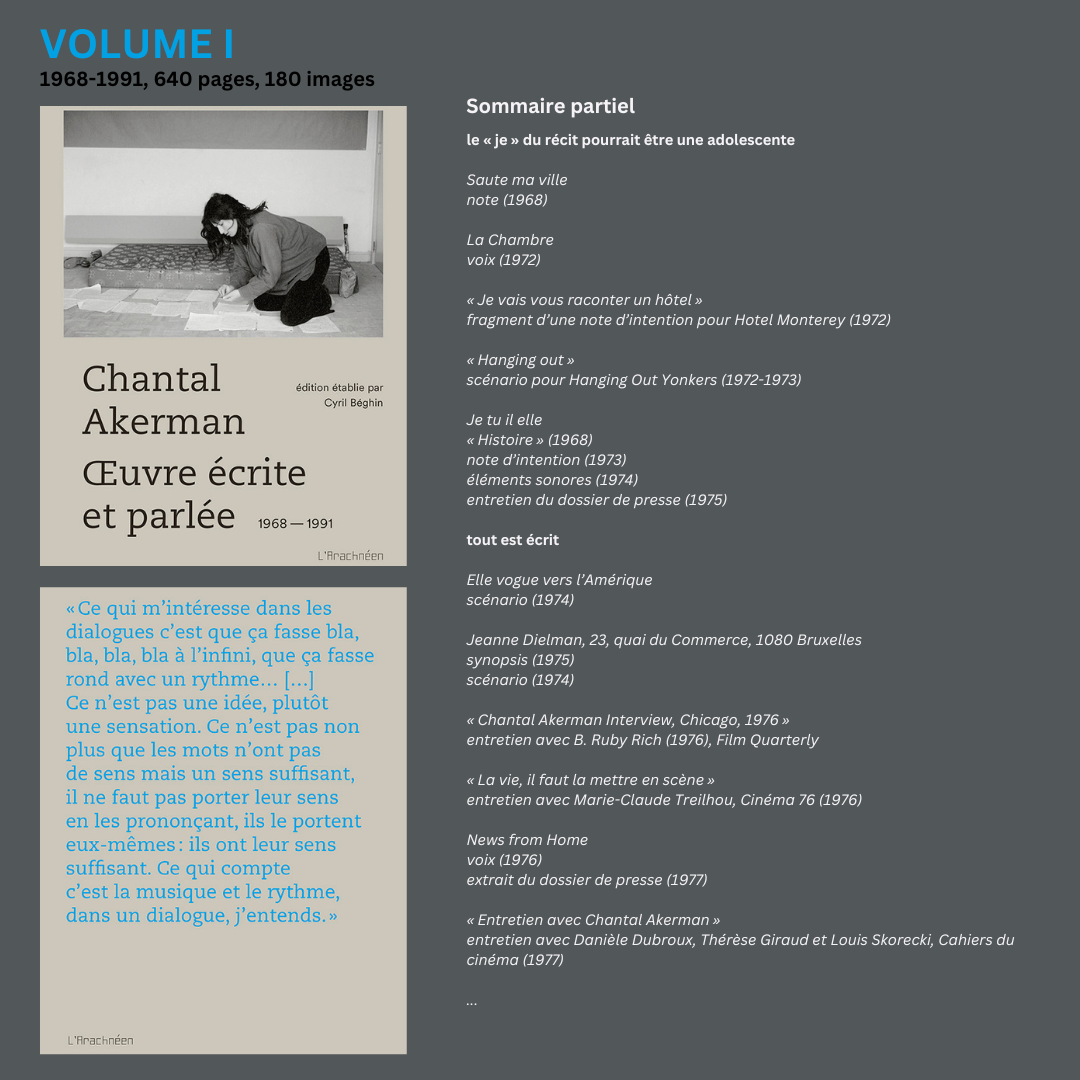 Œuvre écrite et parlée