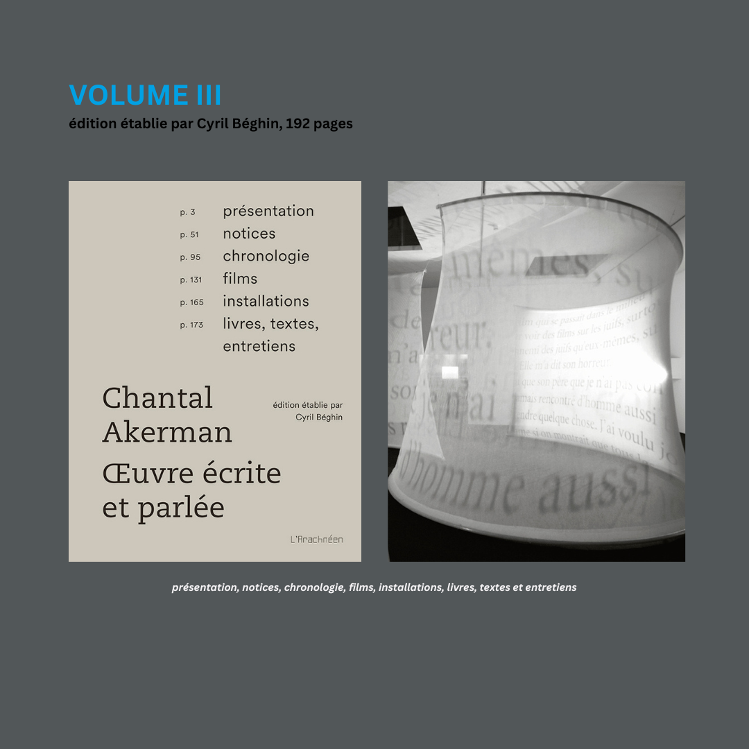 Œuvre écrite et parlée